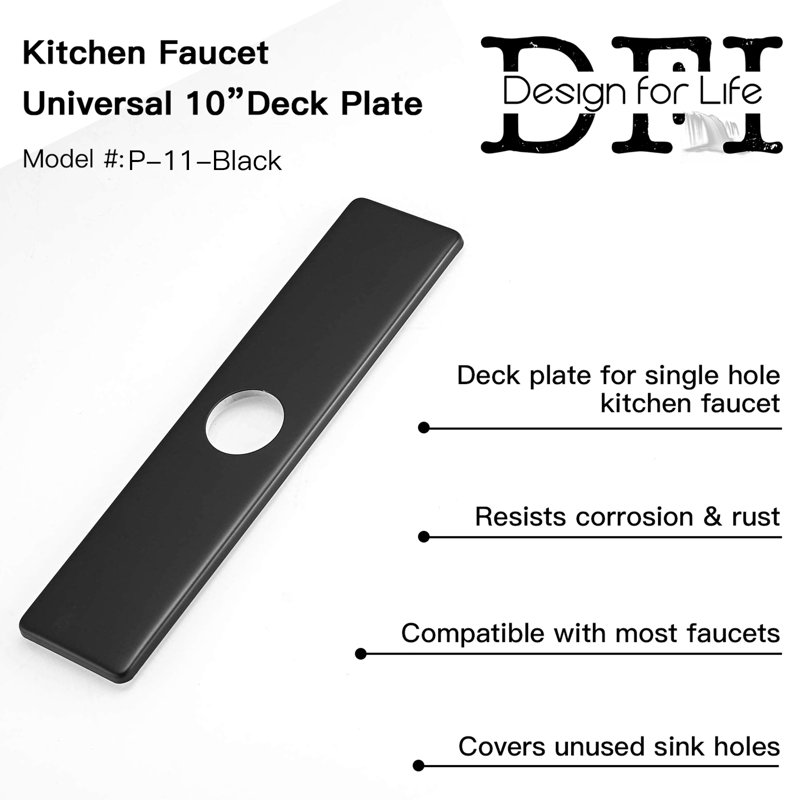 BWE Kitchen and Bathroom Sink Deck Plate & Reviews Wayfair